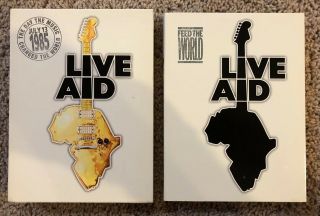 Live Aid (DVD,  2004,  4 - Disc Set) Very Rare OOP 2