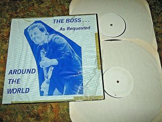 Rare Bruce Springsteen 2 Lp (the Boss.  As Requested) " Around The World " Live 1981