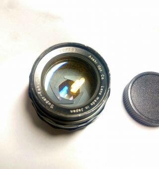 Rare 8 Elements Pentax Takumar 50/1.  4 Lens 