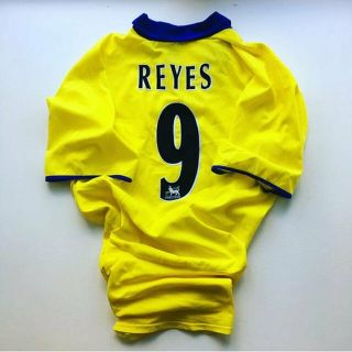 Jose Antonio Reyes Arsenal 2003/2004 Yellow Away Shirt Size 3xl Rare Retro