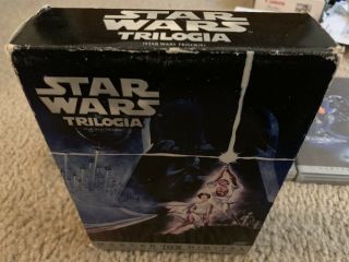 Star Wars Trilogia Dvd 2005,  3 - Discs Limited Edition Spanish Version - Rare