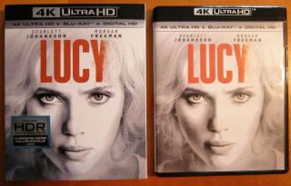 Lucy (blu - Ray Only) Rare Slipcover - Scarlett Johansson - No 4k,  No Digital