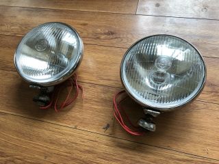 Lucas Sft700s Head Lamp Headlight Pots Pods Mg Triumph Mini Healey Rare