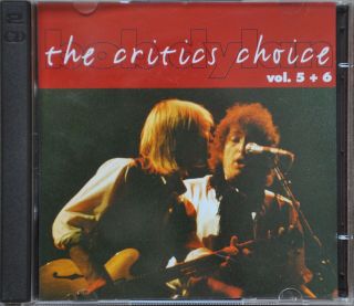 Rare Bob Dylan Tom Petty 2cd Set - The Critics Choice Vol.  5 & 6 Wembley 1987