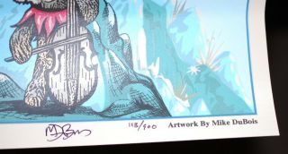 VERY RARE DEAD AND COMPANY EUGENE MIKE DUBOIS 113/900 SIGNED LET THERE BE SONGS 4