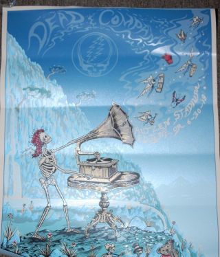 VERY RARE DEAD AND COMPANY EUGENE MIKE DUBOIS 113/900 SIGNED LET THERE BE SONGS 5