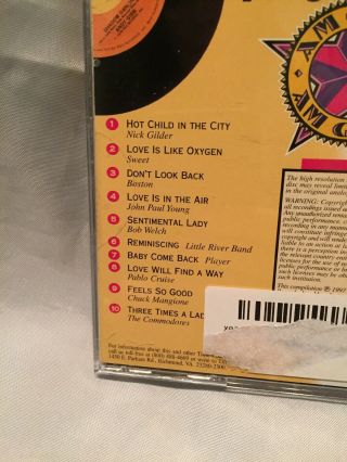 Rare Time Life Music 1978 AM Gold Music CD Boston Andy Gibb Dolly Parton 3