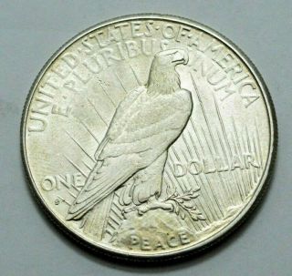 1925 - S Peace Dollar Silver Coin $1.  00,  Rare,