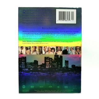 Moonlighting: The Complete Third Season 3 Three Very Good 4 - Disc DVD Set RARE 2