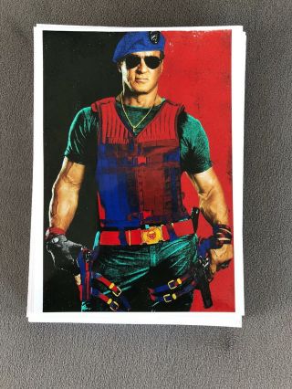 The Expendables Rare Set Of Photos 68 Stallone