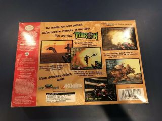 Turok Dinosaur Hunter Promo Store Display Large N64 Box Rare Nintendo 64 2