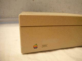 Rare Vintage 20SC Apple External SCSI Hard Drive 20 MB Model: M2604 3
