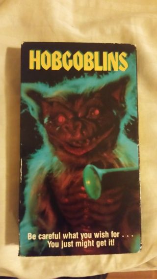 Hobgoblins 1990 Vhs Very Rare Sci - Fi/comedy Star Classics