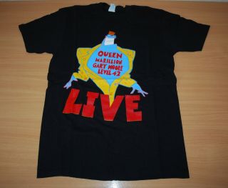 - Rare Queen 1986 Eu Tour T - Shirt Berlin Mannheim Koln Medium