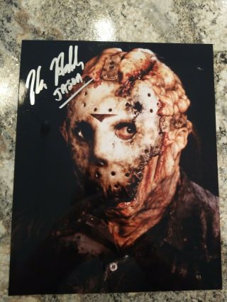 Kane Hodder Friday The 13th Rare Signed 8x10 Jason Voorhees Photo