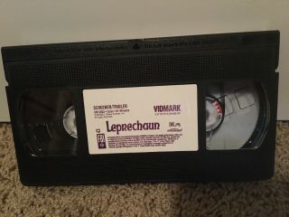 Leprechaun VHS Horror Rare Screener Promo Demo Tape Vidmark 3