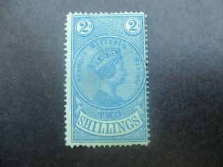Victoria Stamps: 2/ - Stamp Statute With Gum - Rare (c98)