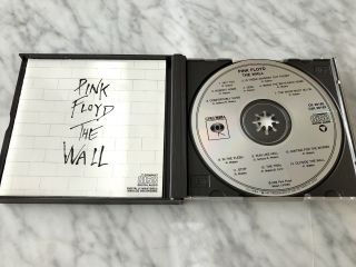 Pink Floyd The Wall 2 CD MADE IN JAPAN Columbia C2K 36183 RARE OOP Roger Waters 3