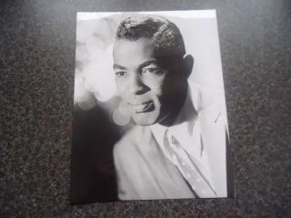 Chuck Jackson Rare Pye Records Promo Photo 10 " X 8 " 1965/6