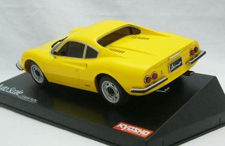 Kyosho MINI - Z ASC (Body Set) MZG41Y Ferrari 246GT DINO Yellow Very Rare 6