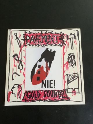 Pavement Rare 7” Red Vinyl Gold Soundz Matador 1994 Indie Punk Rock Single