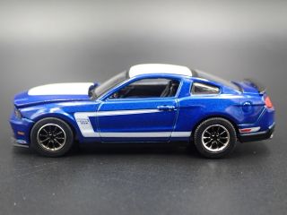 2012 Ford Mustang Boss 302 Rare 1/64 Scale Collectible Diorama Diecast Model Car