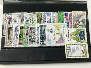 France,  400 stamps,  all different,  rare bargain,  VF no Mariannes 5 photos 2