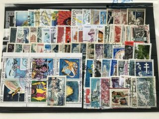 France,  400 stamps,  all different,  rare bargain,  VF no Mariannes 5 photos 3
