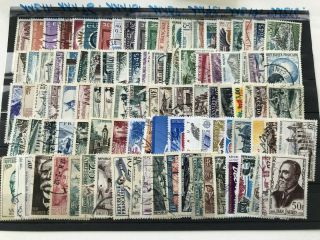France,  400 stamps,  all different,  rare bargain,  VF no Mariannes 5 photos 5