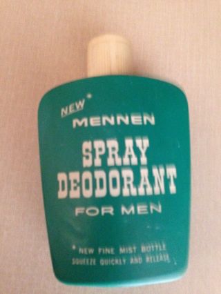 Rare Vintage Mennen Fine Spray Mist Anti Perspirant Spray Deodorant.  This Is An