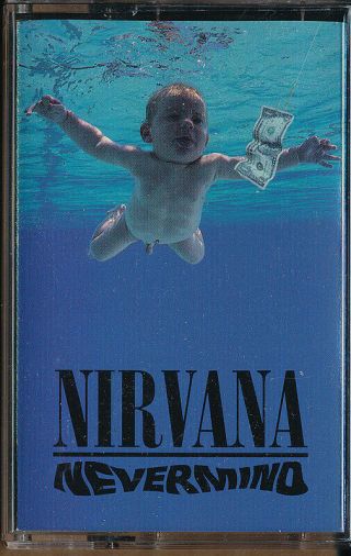 Nirvana Nevermind Rare Promo Issue Cassette 