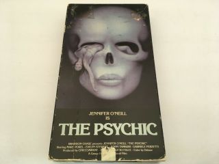 The Psychic (vhs,  1986) Rare Oop 1st Lightning Video Lucio Fulci Horror Sp - Mode