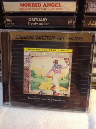 Elton John Goodbye Yellow Brick Road Mfsl Gold Ultradisc Ii Rare Oop Audiophile