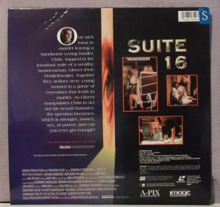 Suite 16 Laserdisc Former Rental in EXTREMELY RARE 7.  5 of 10 2