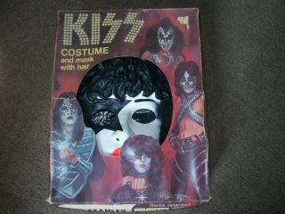 Vintage Kiss 1978 Aucoin Collegeville Halloween Costume Paul Stanley Rare Gc