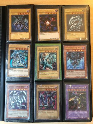 Yugioh 25 Classic Dragon Cards All Holo Foil - Blue Eyes,  Red Eyes,  Etc Rare
