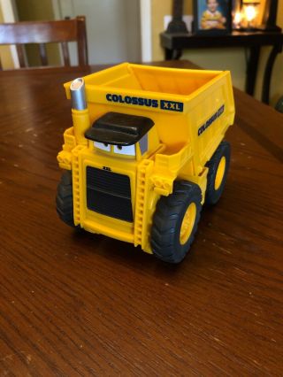 Disney Pixar Cars Movie Micro Drifters Colossus Xxl Dump Truck Rare Toy
