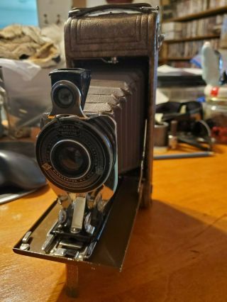 Rare Vintage Agfa Ansco No 1a Readyset Royal Folding Camera