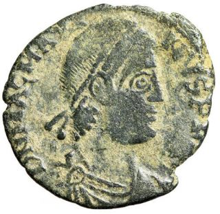 Rare Emperor Magnus Maximus Roman Coin 383 - 388 Ad Large 22mm Certified