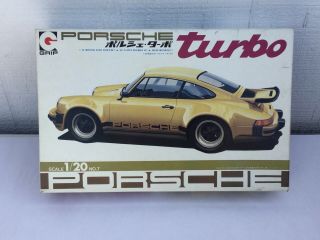 Vintage Grip Porsche Turbo 1/20 Kit No.  7 Motorized Eidai Corporation Very Rare
