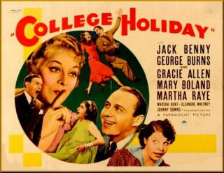 College Holiday Rare Classic Dvd 1936 Jack Benny George Burns Gracie Allen
