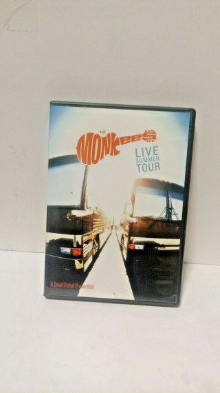 The Monkees Dvd Live Summer Tour David Fishof Rare