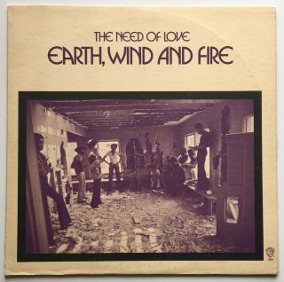 Earth Wind And Fire Rare The Need Of Love Funk Soul Lp