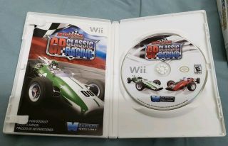 Maximum Family: GP Classic Racing (Nintendo Wii,  2011) Rare game Complete CIB 2