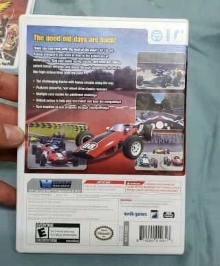 Maximum Family: GP Classic Racing (Nintendo Wii,  2011) Rare game Complete CIB 3