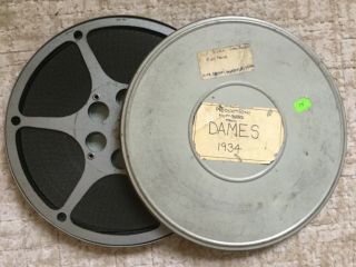 Rare 1934 Production Numbers From Dames Musical Comedy 16mm Film