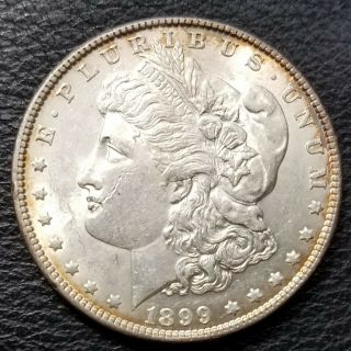 1899 P Morgan Silver Dollar Rare Circulated Philadelphia $1 Us Coin 190009