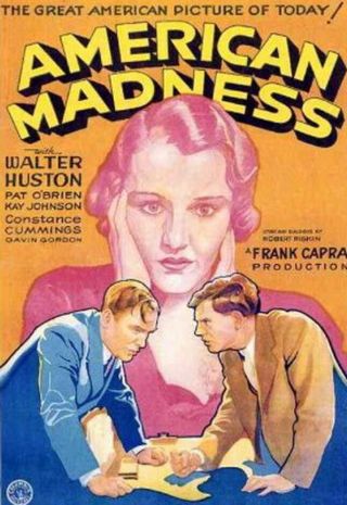 American Madness Rare Classic Movie Dvd 1932
