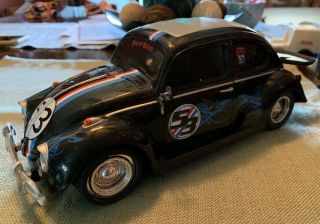 Disney 2005 Planet Toys Collectible,  Herbie Fully Loaded Vw Bug 53 Rare R/c 1/24