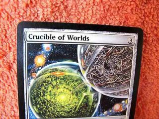 CRUCIBLE OF WORLDS NORMAL ENGLISH MAGIC THE GATHERING FIFTH DAWN w SLEEVE 3